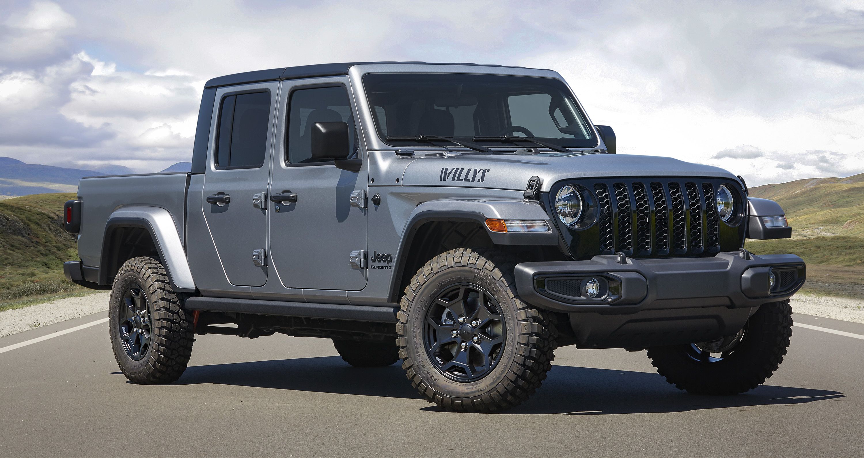 Jeep Gladiator Gets Willys Edition and Mopar Doors-Off Mirror Kit