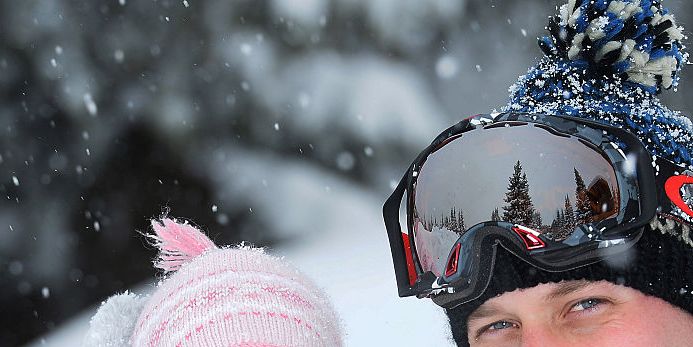 Snow, Playing in the snow, Winter, Fun, Child, Freezing, Headgear, Helmet, Knit cap, Recreation, 