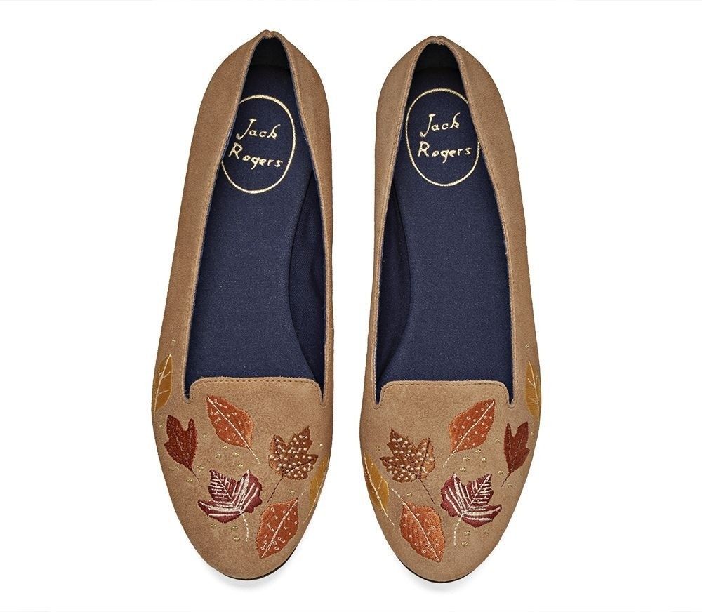 Jack rogers suede on sale flats