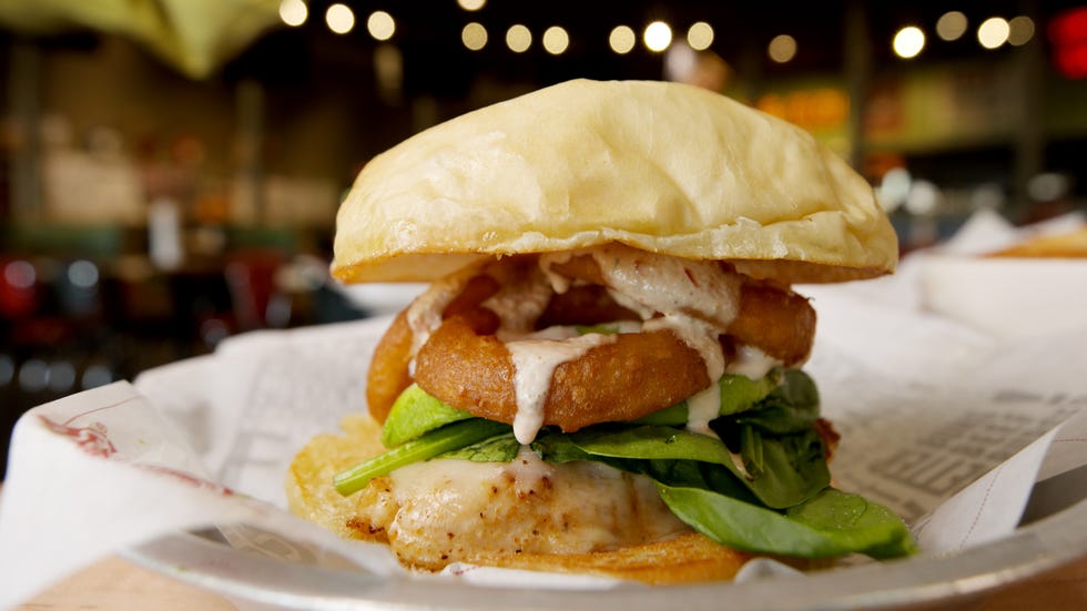 chicken burger