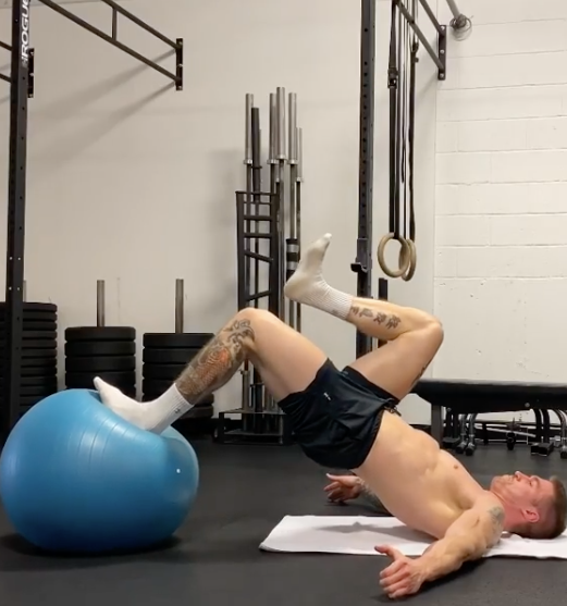 3 Hamstring Strengthening Exercises That Use an Exercise Ball