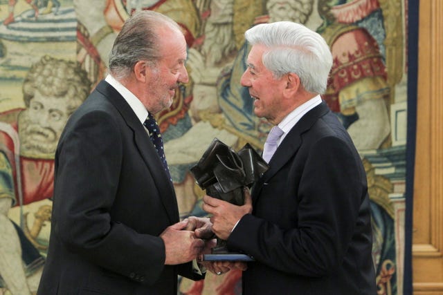 juan carlos i y mario vargas llosa