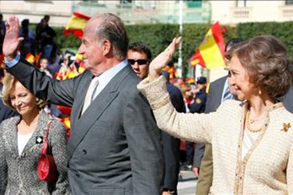 don juan carlos y dona sofia en 2007