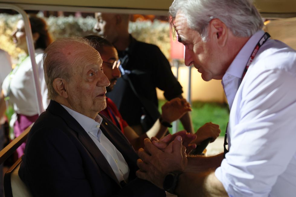 rey juan carlos i carlos sainz