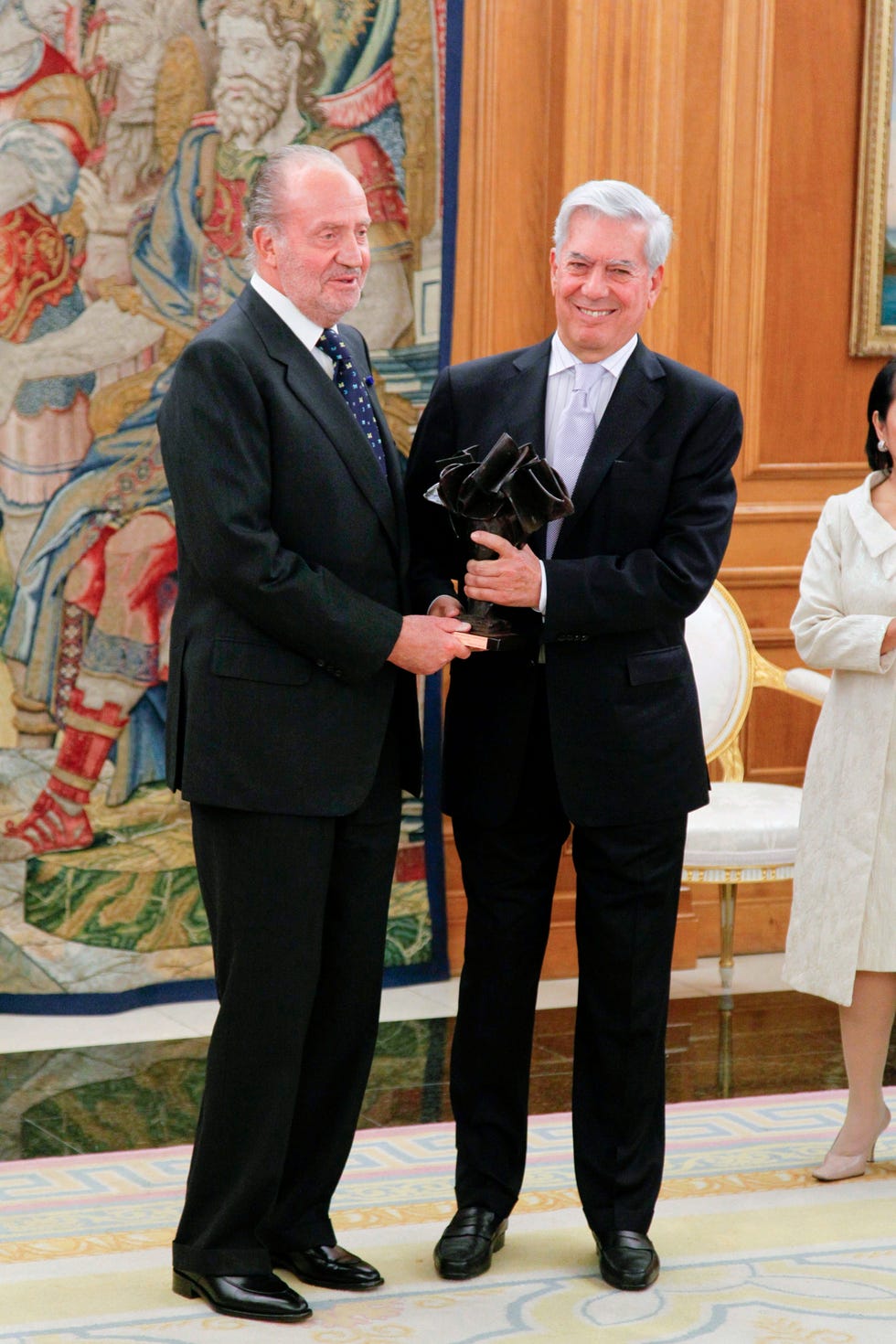 juan carlos i y mario vargas llosa