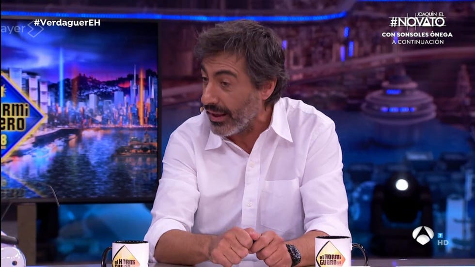 juan del val confiesa en el hormiguero que ha ido a playas nudistas