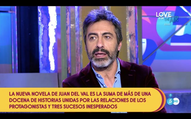 juan del val sobre maría teresa campos "nuria no tiene muy buen recuerdo de ella como compañera"