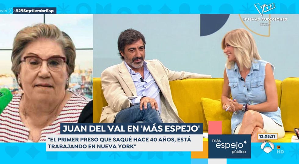 juan del val habla de su nuevo libro en espejo publico