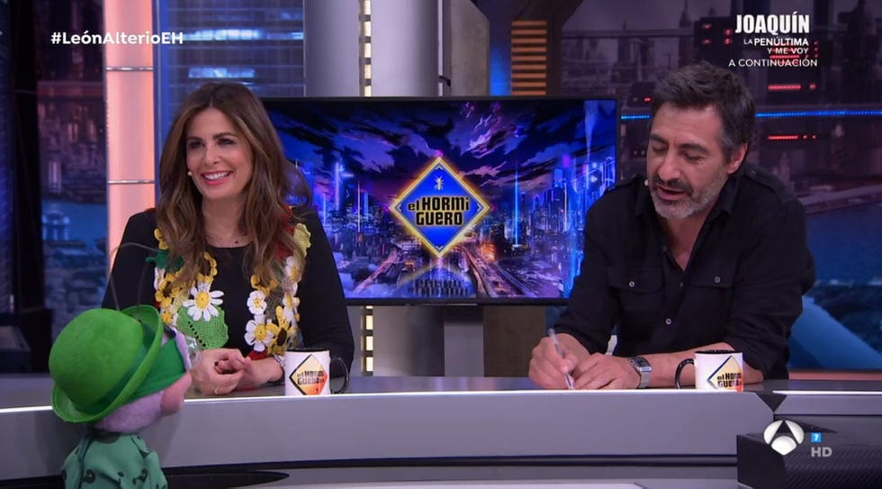 juan del val y nuria roca en 'el hormiguero'