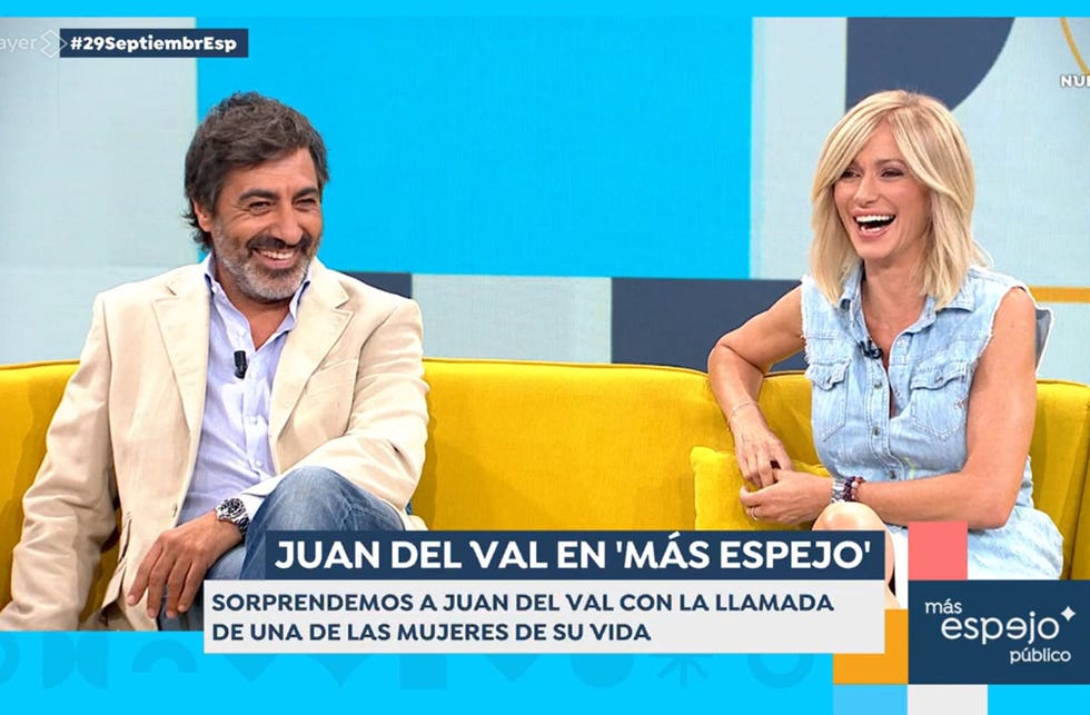 juan del val habla de su nuevo libro en espejo publico