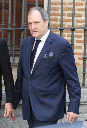 el hijo de la infanta pilar en el funeral de su hermano fernando en marzo de 2024