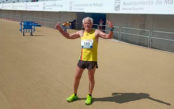 juan lópez, atleta de 81 años, récord del mundo de 50 km corriendo