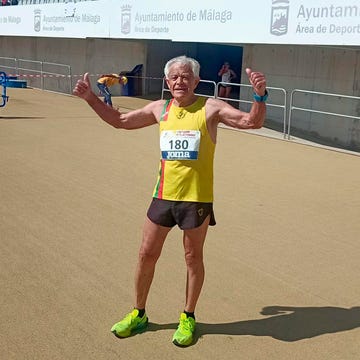 Juan López, atleta de 81 años, récord del mundo de 50 km corriendo juan lópez, atleta de 81 años, récord del mundo de 50 km corriendo