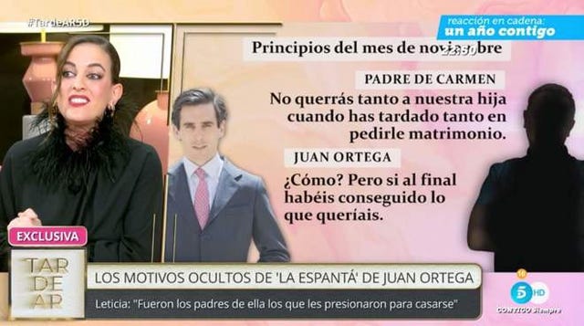 leticia requejo habla de juan ortega