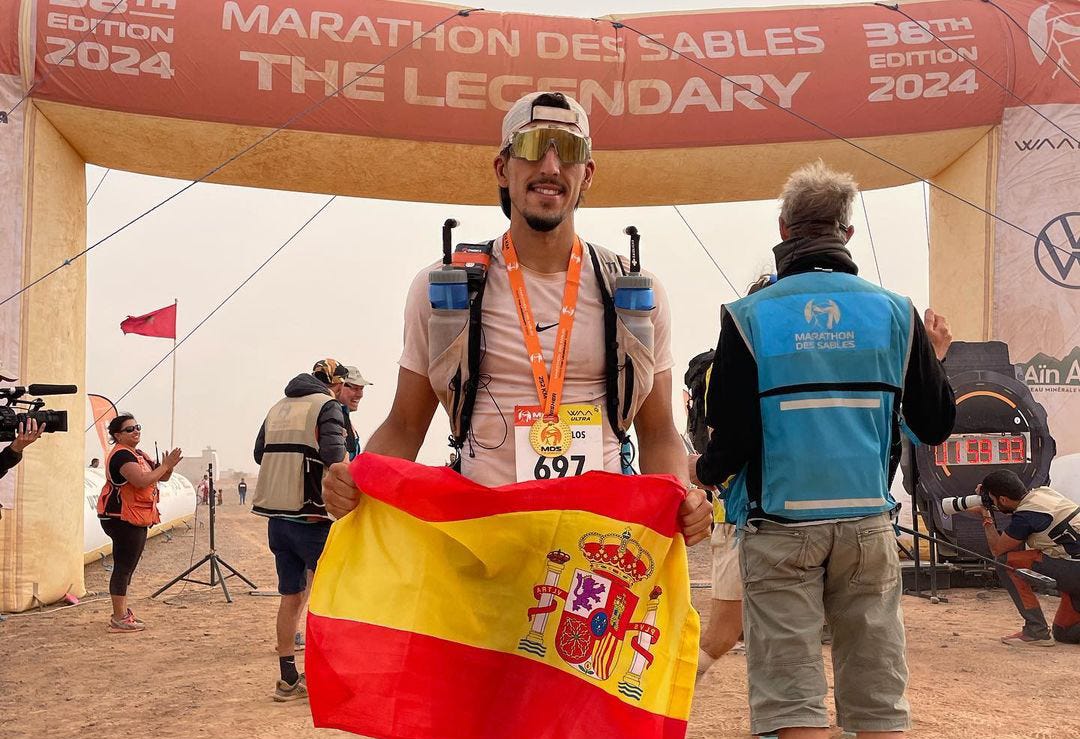 preview for Lo mejor de los españoles en el Maraton Des Sables 2023