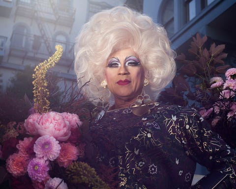 elderly drag queen