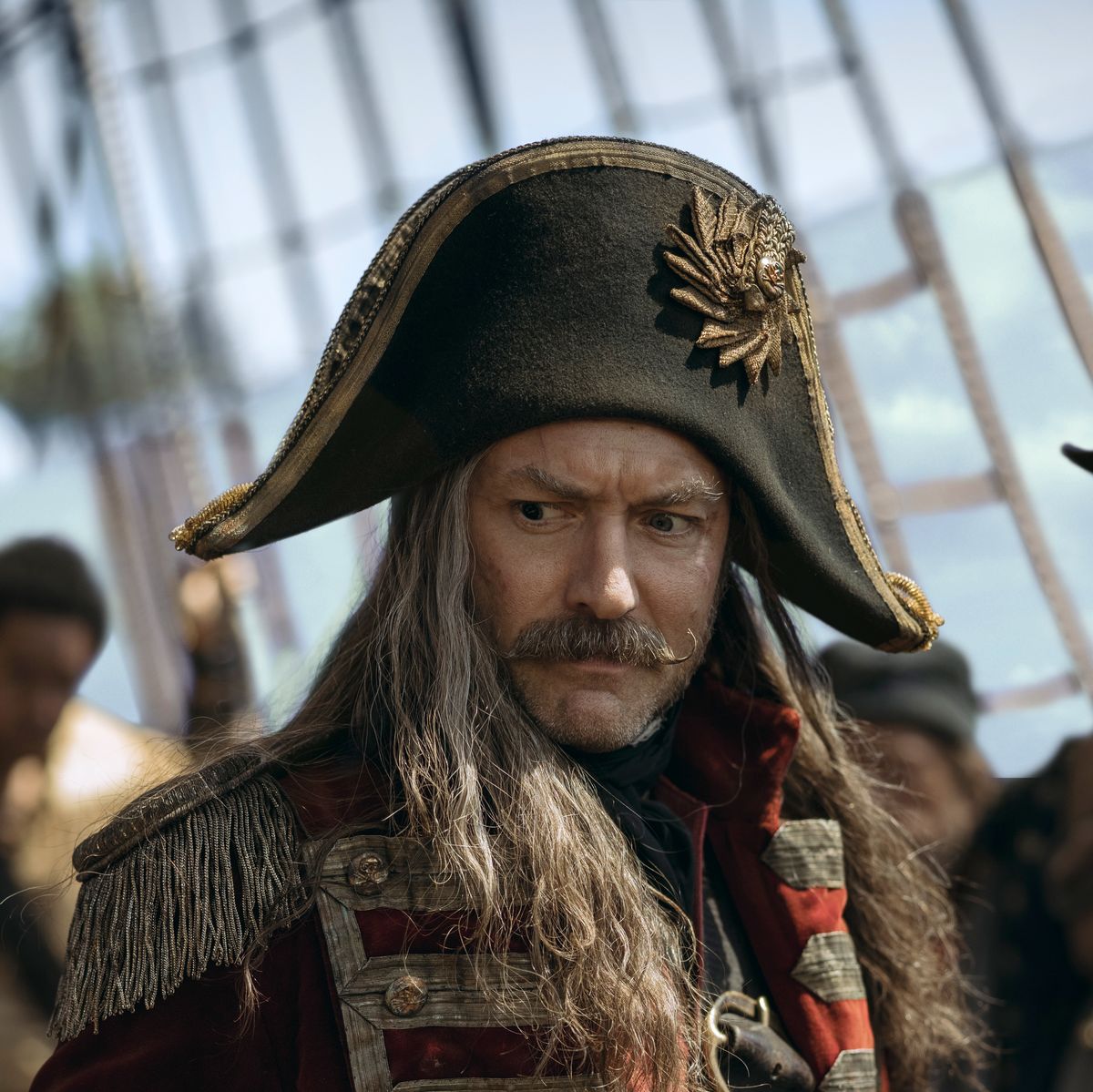 First look at Jude Law's Captain Hook in new Peter Pan movie