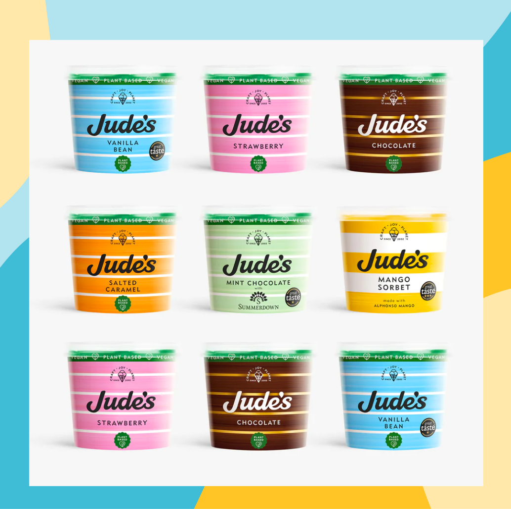 jude's vegan ice cream taster box