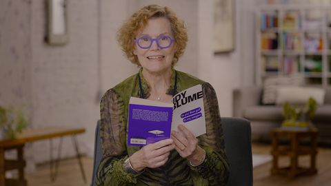 a still from judy blume forever by davina pardo and leah wolchok, an official selection of the premieres program at the 2023 sundance film festival