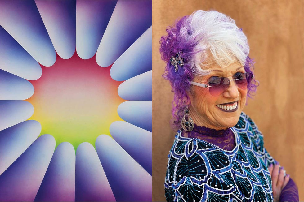 judy chicago, through the flower 2, 1973, by judy chicago