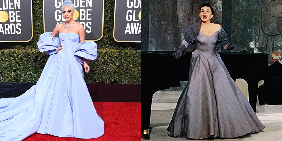 Lady Gaga's Golden Globe Blue Hair: A Tribute to Judy Garland - wide 4