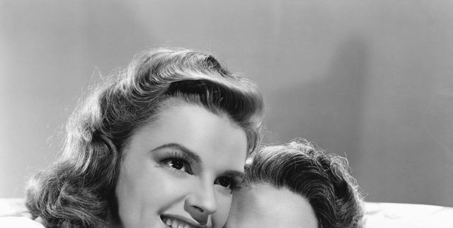 Judy Garland with Her Mom