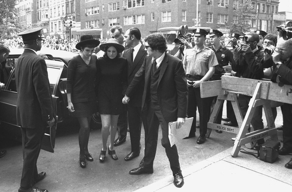 judy garland's daughters, liza minnelli and lorna luft and h