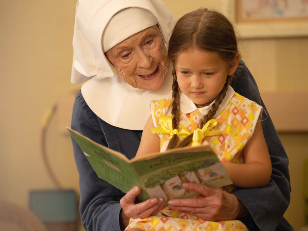 judy parfitt as sister monica joans, call the midwife