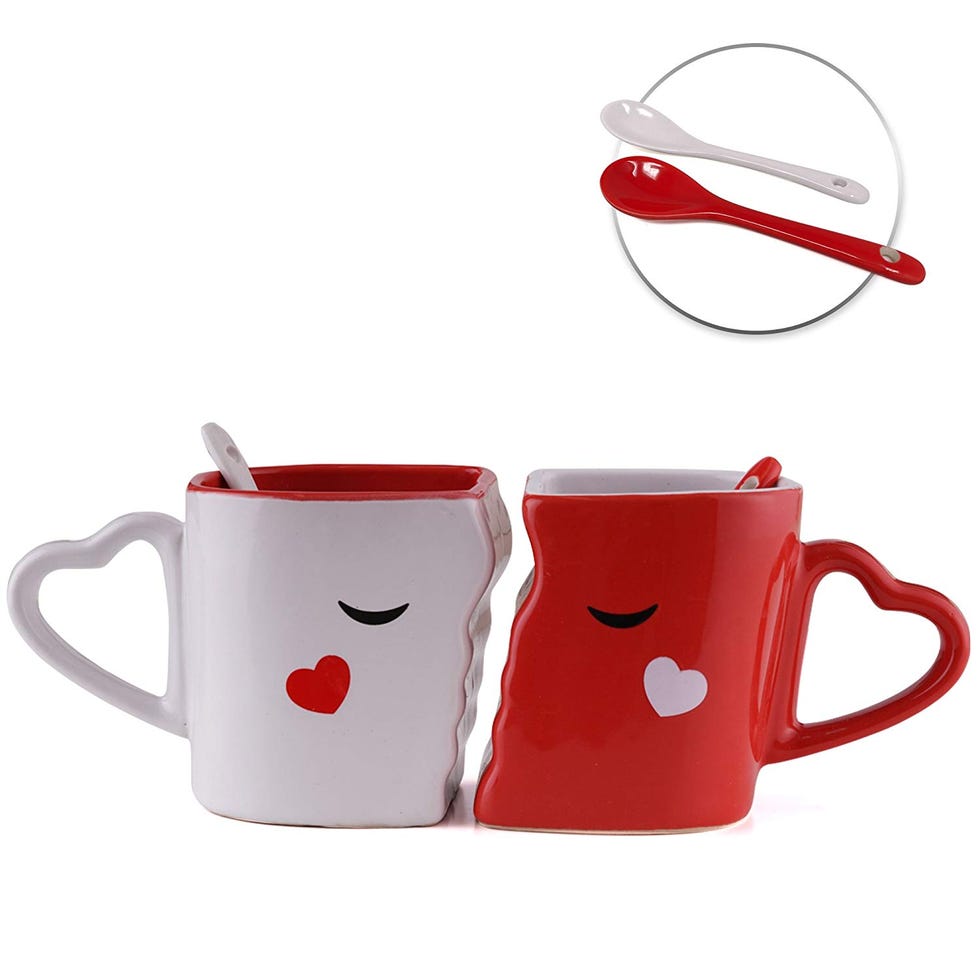 Juego de 2 Tazas de Desayuno pareja