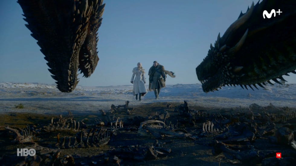 jon y daenerys juego de tronos