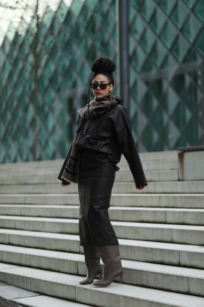 street style   	mercedes benz fashion week berlin january 2021   january 20, 2021