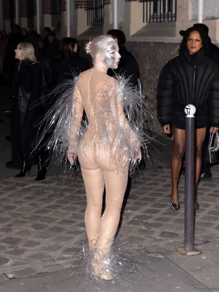 mugler  outside paris fashion week womenswear fallwinter 2024 2025