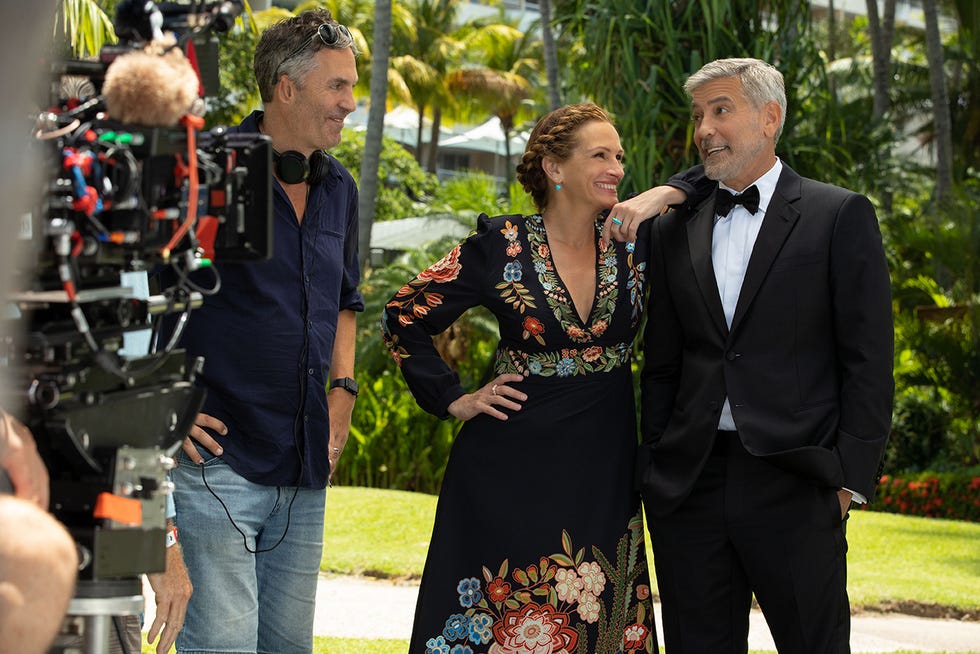 julia roberts y george clooney protagonizan la película viaje al paraíso, de universal pictures