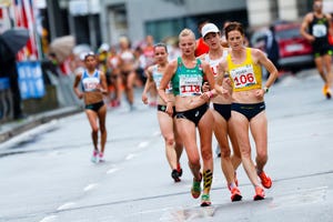 Júlia Tackás compite en el Premio Marcha Cantonés en La Coruña para preparar los Juegos Olímpicos de Tokio.