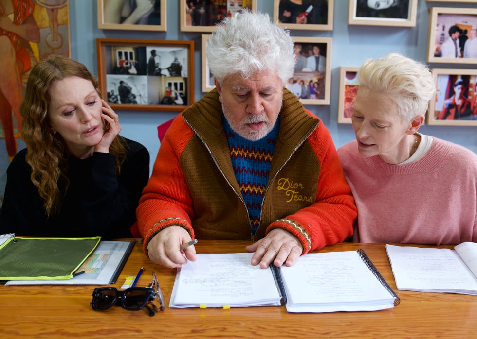 julianne moore, pedro y tilda swinton