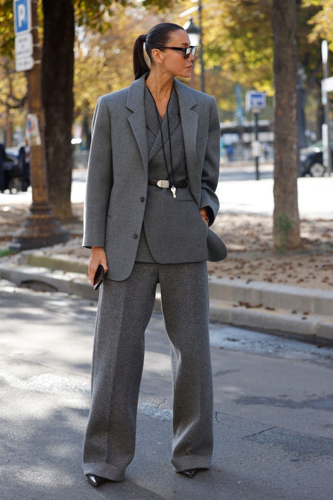 street style paris fashion week womenswear springsummer 2025 day six
