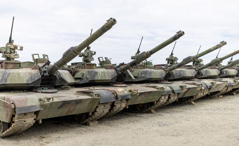 Ukrainian Tankers Will Begin Training on the American M1A1 Abrams