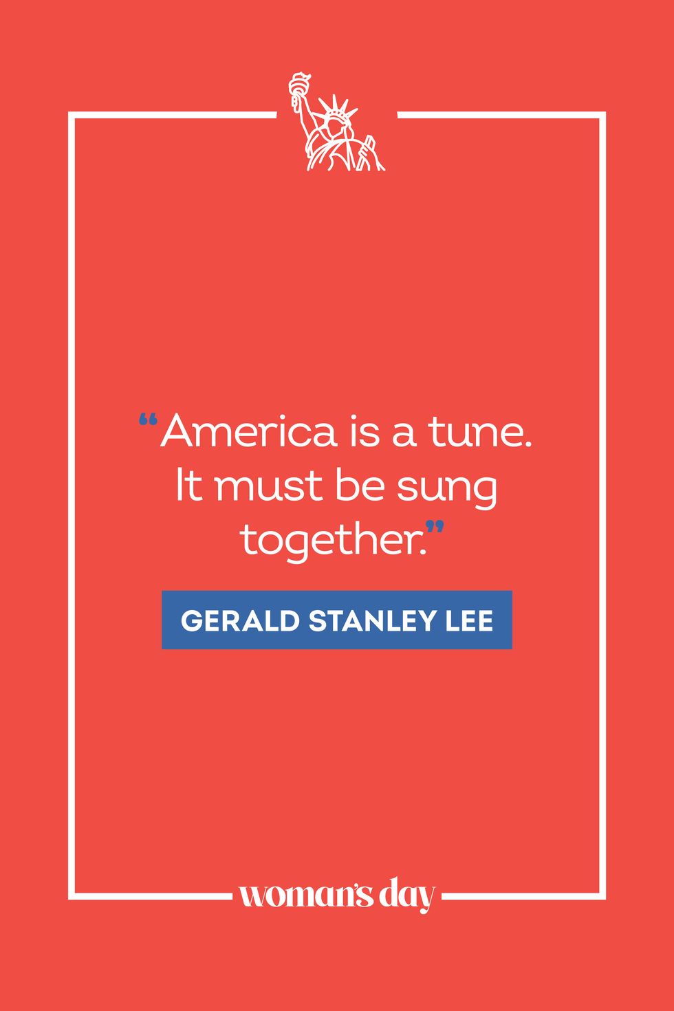 4th of july quotes gerald stanley lee