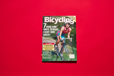 Bicycling magazine cover July 1990