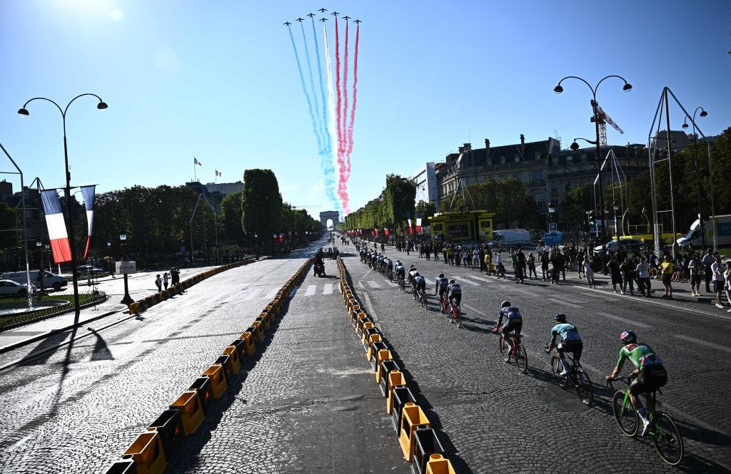 Tour de France 2022's finish on the Champs-Elysées in Paris 