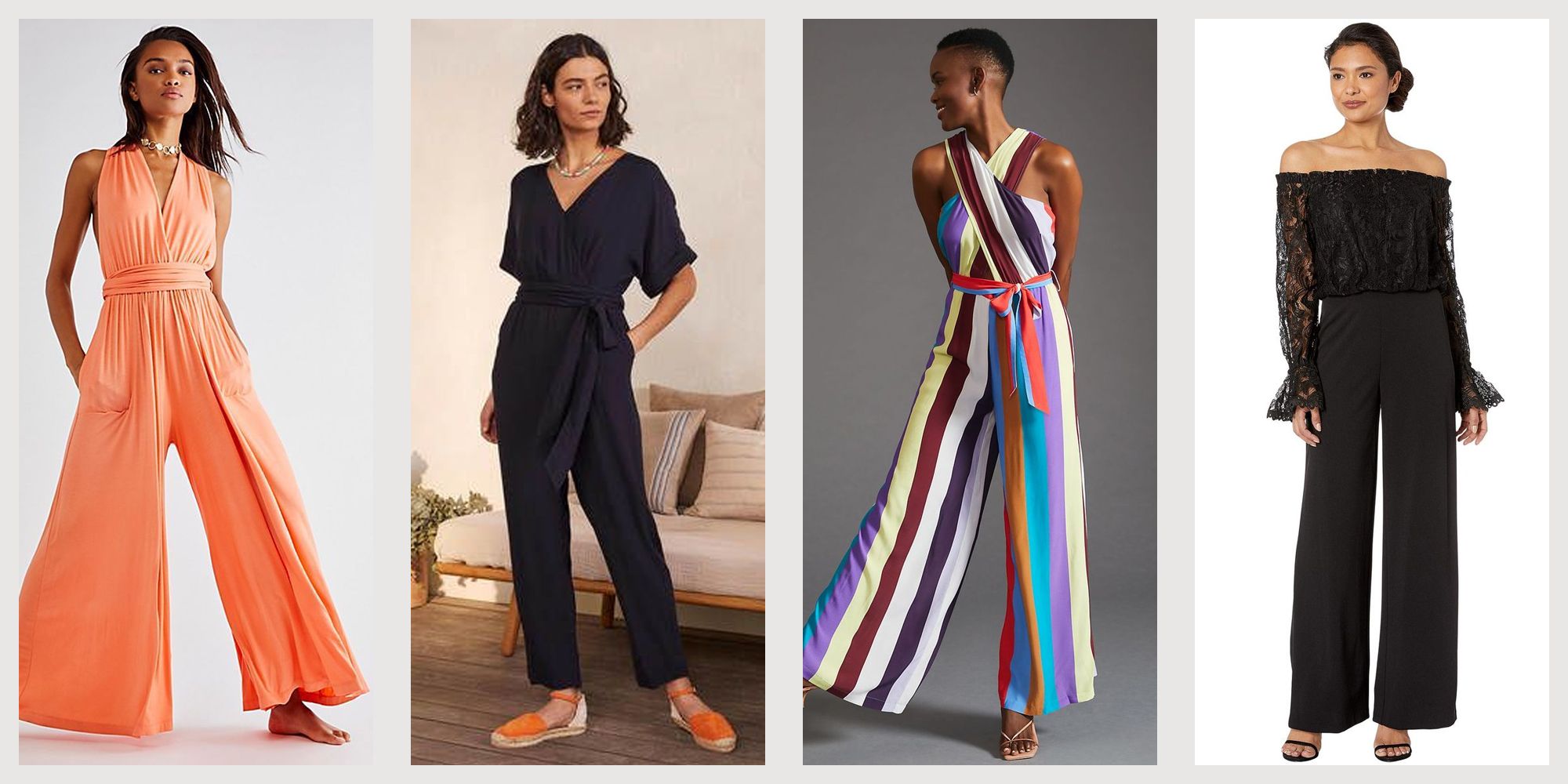 2022 Hot Recommend Style Colorful Print Sleeveless High Waist Wide Leg  Pants Trousers Sexy Women Jumpsuits Trendy Overalls - Jumpsuits - AliExpress