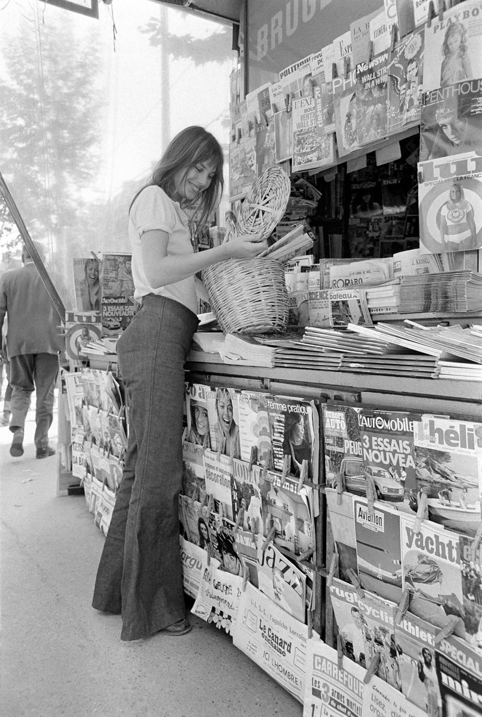 jane birkin shopping paris