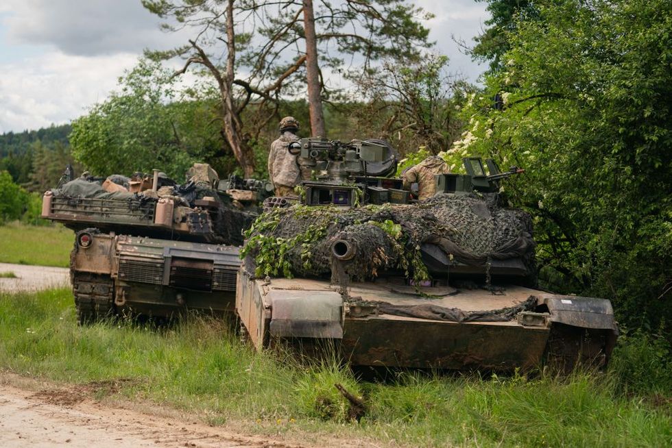 multinational military exercise in hohenfels