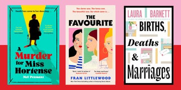 three book covers featuring titles and authors