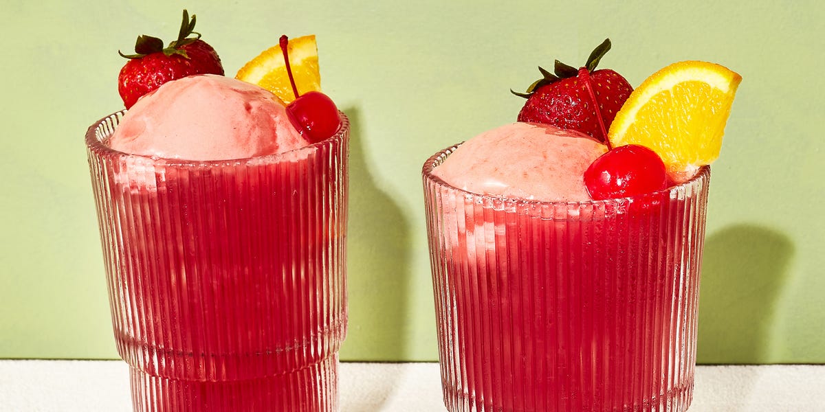 preview for Celebrate Juneteenth With This Strawberry Sorbet Fruit Punch