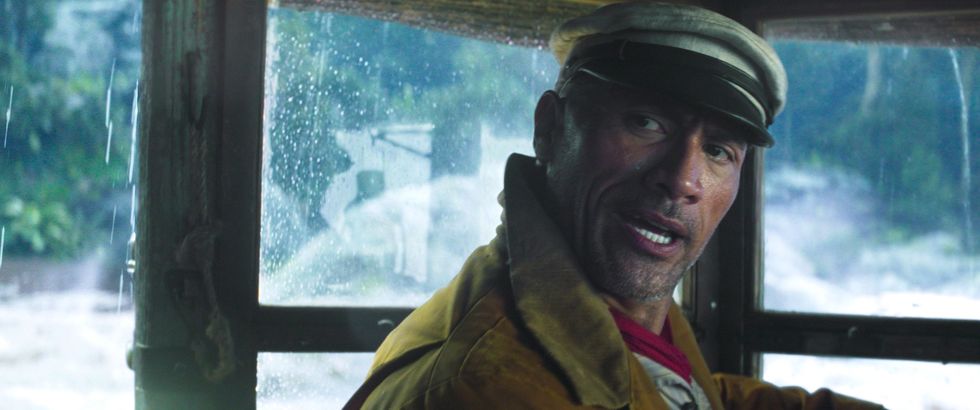 dwayne johnson as frank wolff in jungle cruise
