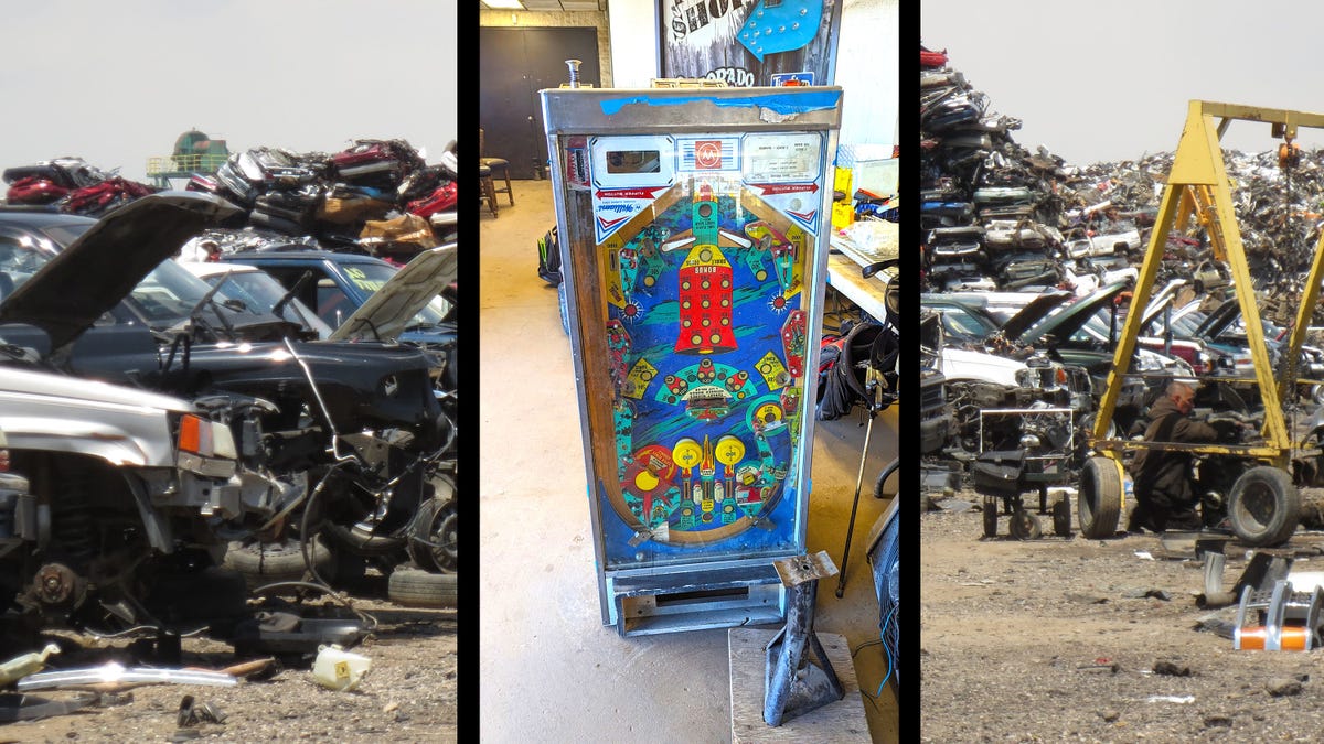 How to Make Money on a Pinball Machine Rescued from the Car Graveyard