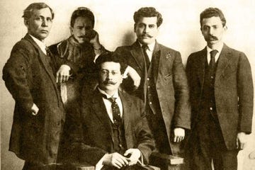 the junta organizadora of the plm in 1910