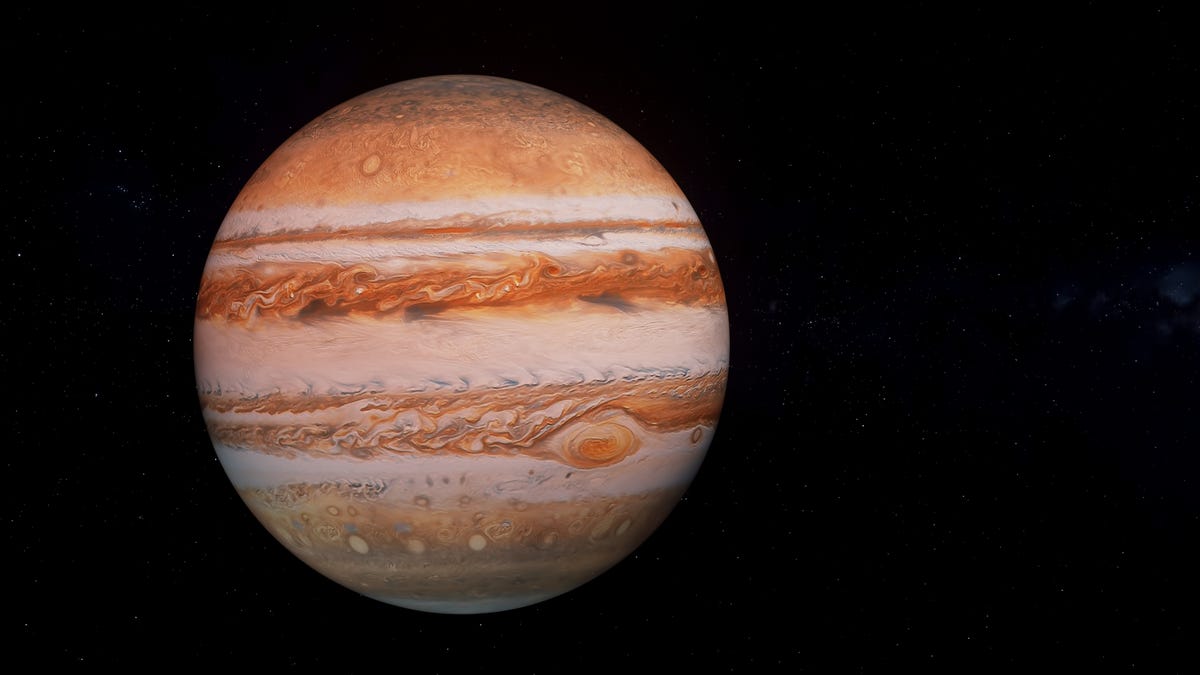 echter Jupiter Planet der NASA