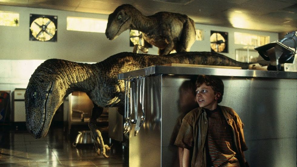 Un fan de 'Jurassic Park' coge el logo original de la saga, lo modifica y el  resultado deja a todos con la boca abierta